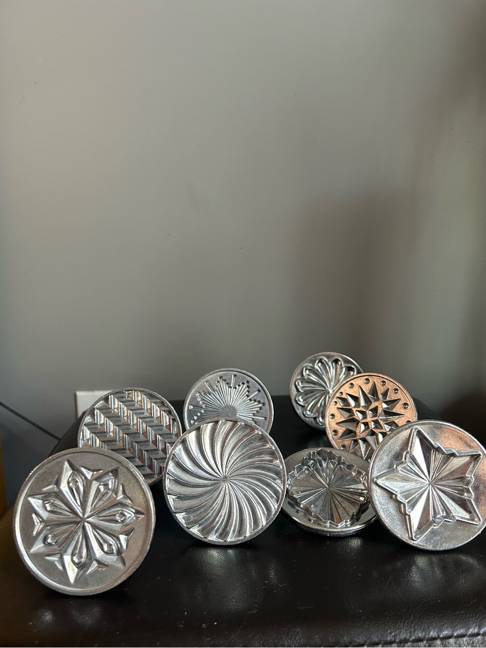 8 piece Nordic Ware Cookie Stamps